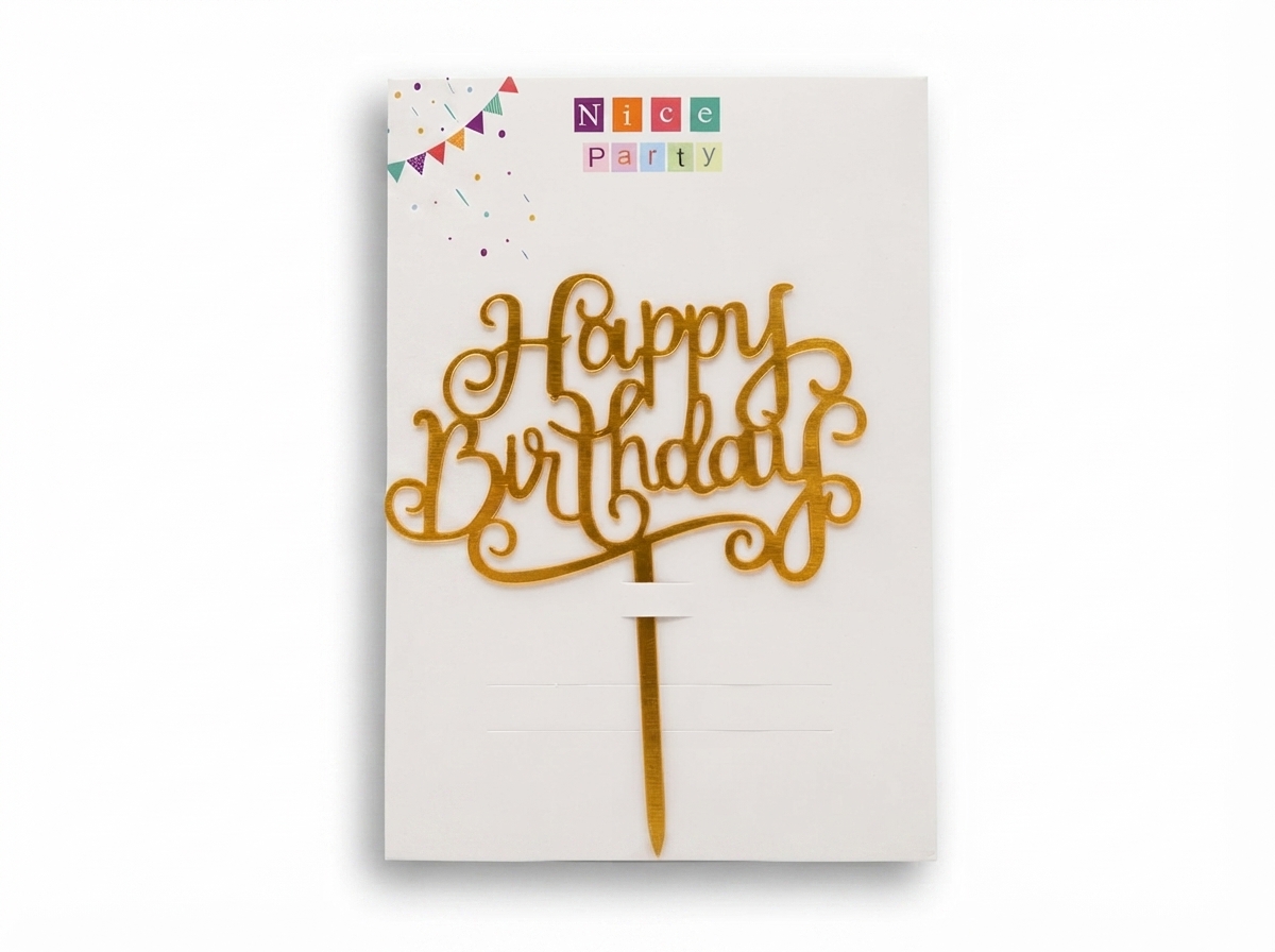 Happy Birthday Toppers