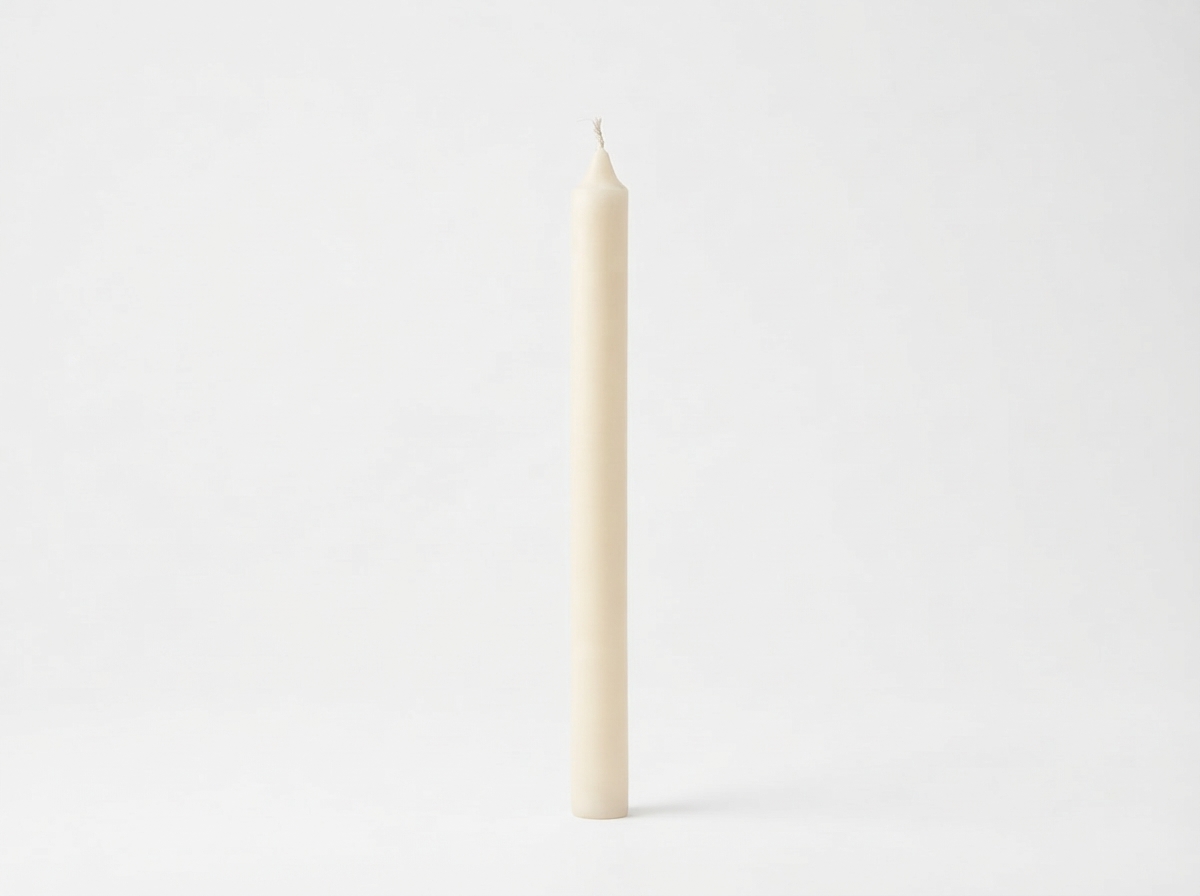 Simple White Candles
