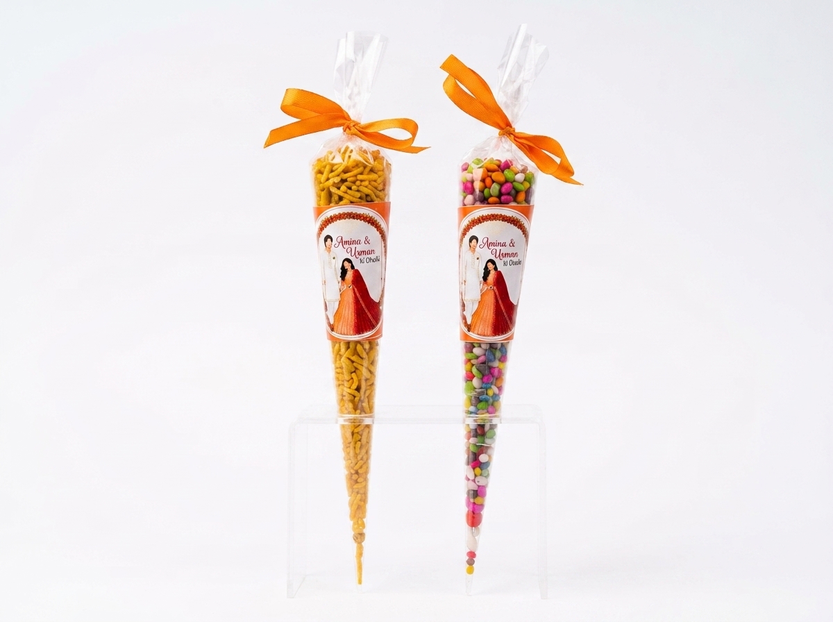Filled Cone Favors
